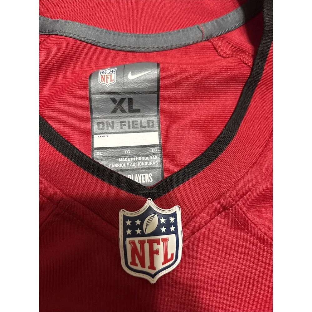 Nike Men's NFL Tampa Bay Buccaneers Tom Brady #12 Red Jersey Size XL